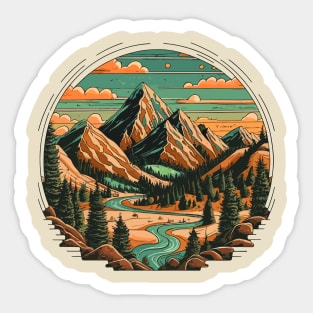 Mountain Day – December Sticker